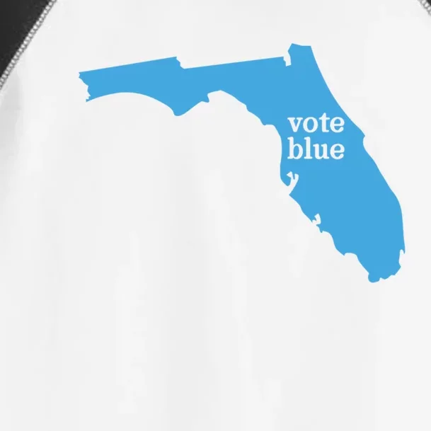 Vote Blue Voting Democratic Florida Cute Gift Toddler Fine Jersey T-Shirt