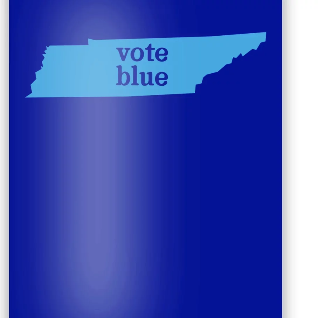 Vote Blue Voting Democratic Tennessee Cool Gift Poster