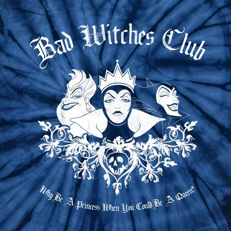 Villains Bad Witches Club Group Shot Graphic Tie-Dye T-Shirt