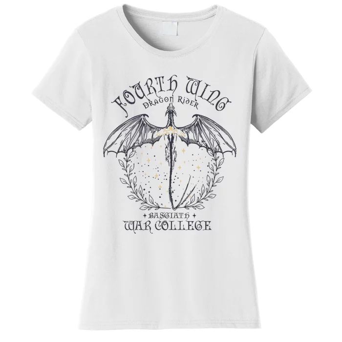 Vintage Basgiath War College Violet Sorrengail Bookish Fourth Wing Women's T-Shirt