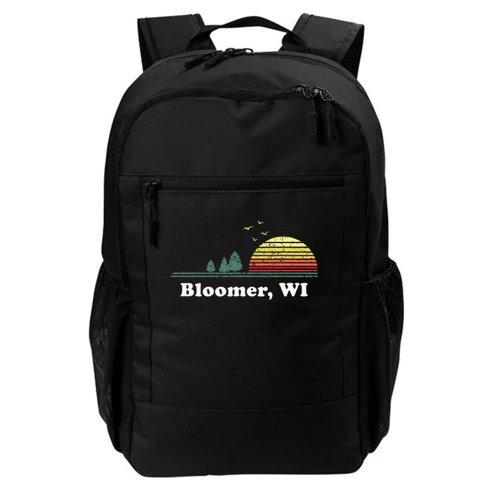 Vintage Bloomer Wisconsin Home Souvenir Daily Commute Backpack