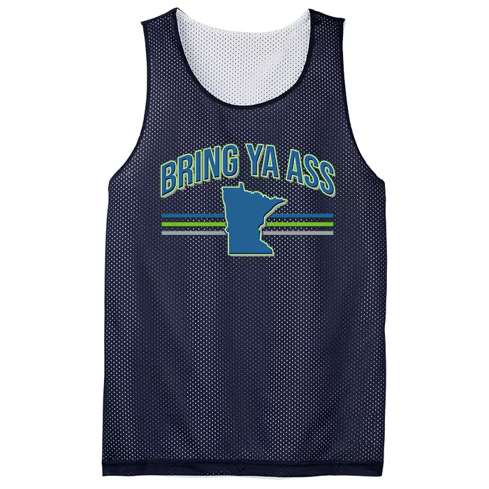 Vintage Bring Ya Ass To Minnesota Mesh Reversible Basketball Jersey Tank