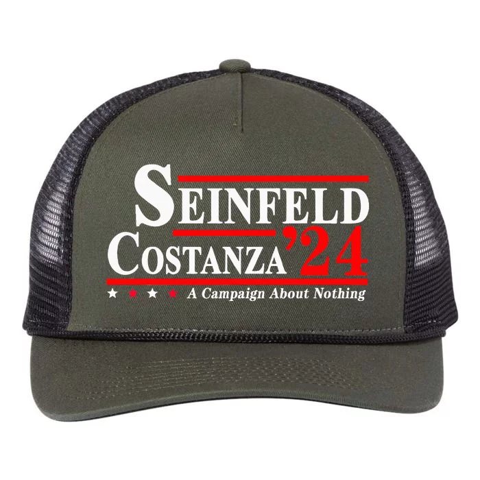 Vintage Costanzaes 2024 Election 90s Campaign Gift Ideas Retro Rope Trucker Hat Cap