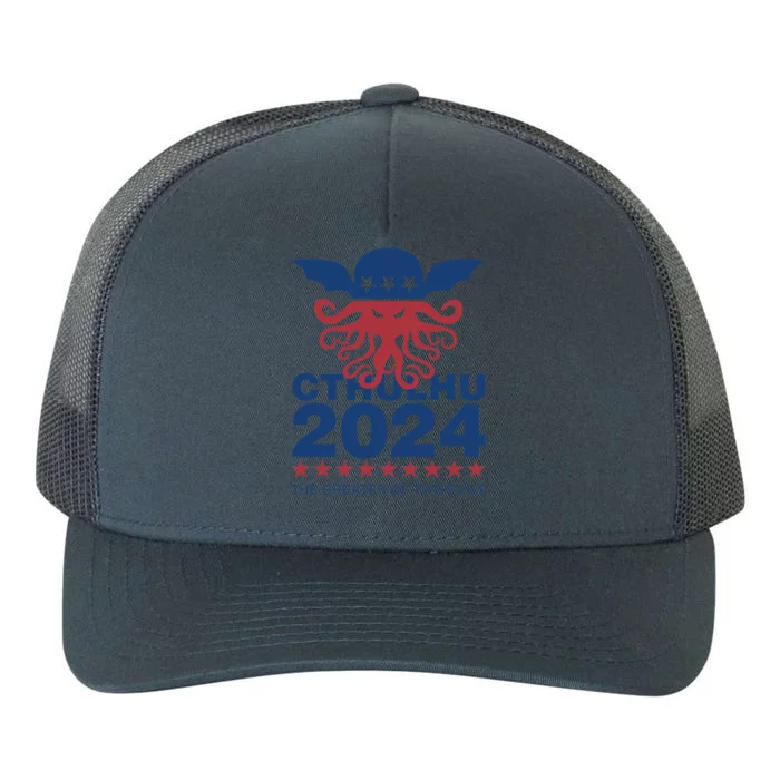 Vote Cthulhu 2024 Yupoong Adult 5-Panel Trucker Hat