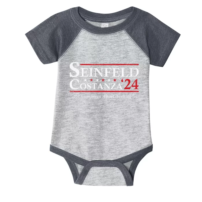 Vintage Costanza 2024 Election 90s Campaign Infant Baby Jersey Bodysuit