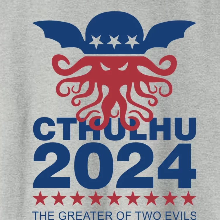 Vote Cthulhu 2024 Women's Crop Top Tee