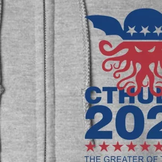 Vote Cthulhu 2024 Full Zip Hoodie