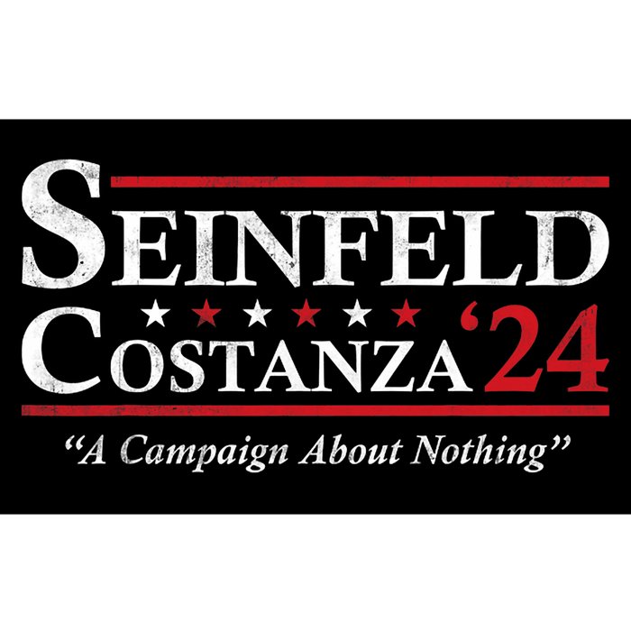 Vintage Costanza 2024 Election 90s Campaign Gift Ideas Bumper Sticker