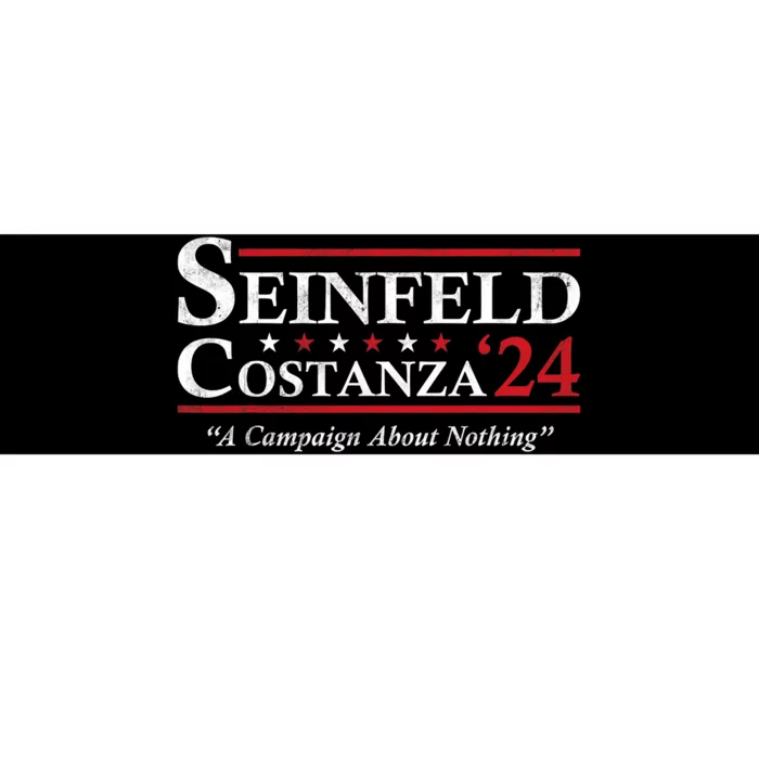 Vintage Costanza 2024 Election 90s Campaign Gift Ideas Bumper Sticker