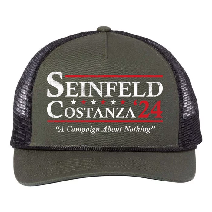 Vintage Costanza 2024 Election 90s Campaign Gift Ideas Retro Rope Trucker Hat Cap