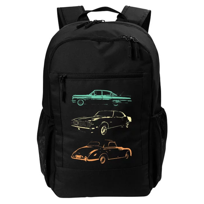 Vintage Cars 80s & 90s Retro Daily Commute Backpack