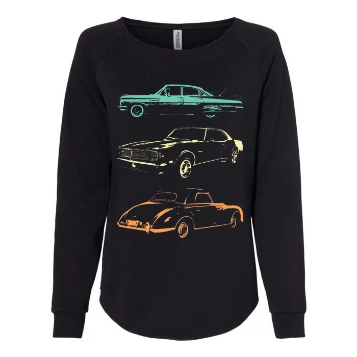 Vintage Cars 80s & 90s Retro Womens California Wash Sweatshirt