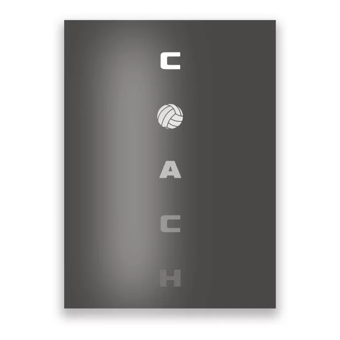 Volleyball Coach Apparel Volleyball Coach Poster