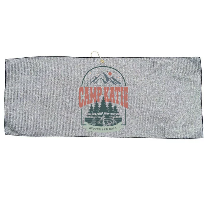 Vintage Camp Bachelorette Large Microfiber Waffle Golf Towel