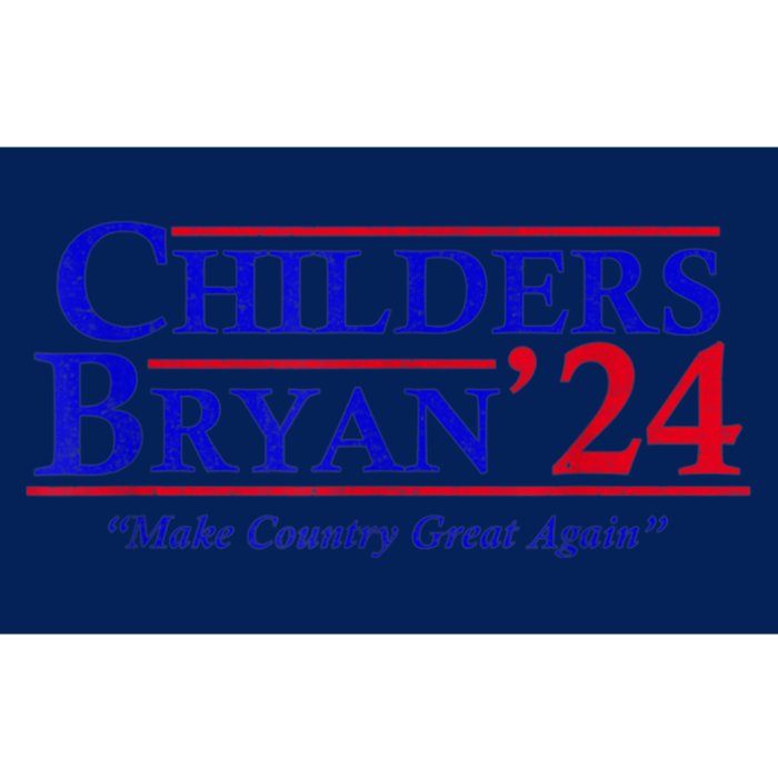 Vintage Childers Bryan 2024 Election Make Country Great Again. Bumper Sticker