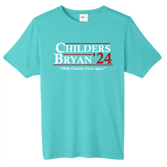 Vintage Childers Bryan 2024 Election Make Country Great Again. ChromaSoft Performance T-Shirt