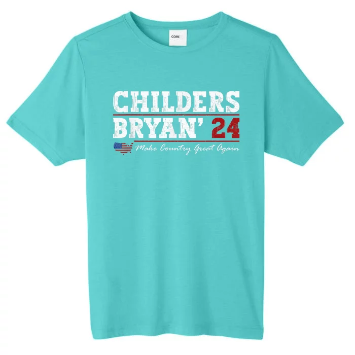 Vintage Childers Bryan 2024 Election Make Country Great ChromaSoft Performance T-Shirt