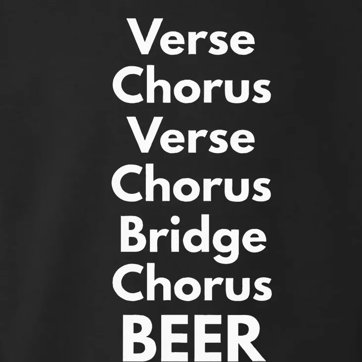 Verse Chorus Bridge Beer Toddler Hoodie