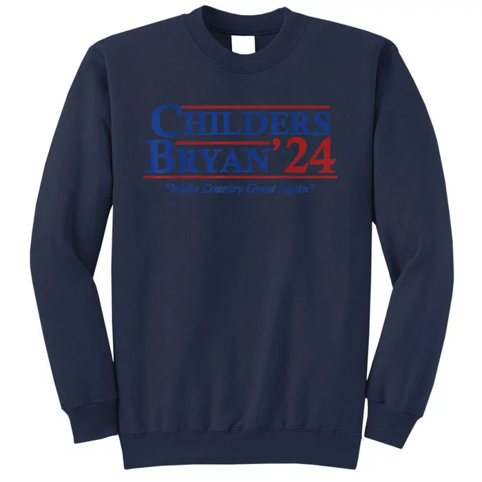 Vintage Childers Bryan 2024 Election Make Country Great Sweatshirt