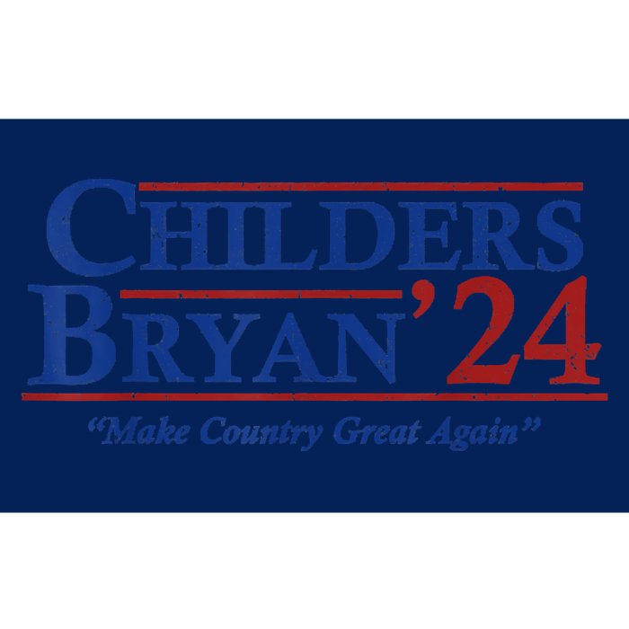 Vintage Childers Bryan 2024 Election Make Country Great Bumper Sticker