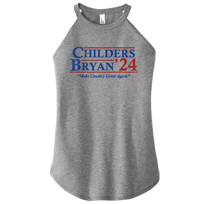 Vintage Childers Bryan 2024 Election Make Country Great Women’s Perfect Tri Rocker Tank