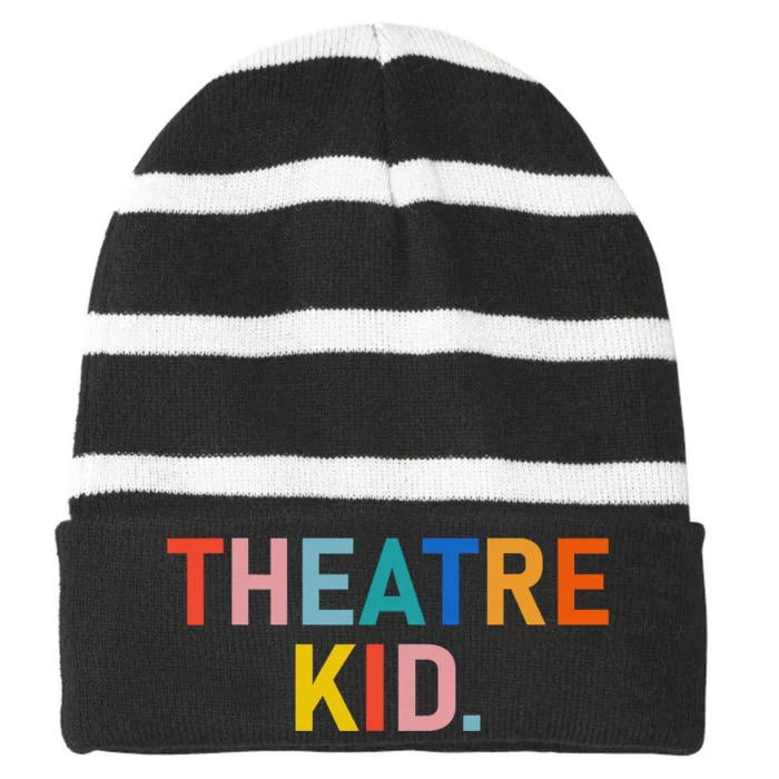 Vintage Colleen Ballinger Theatre Striped Beanie with Solid Band