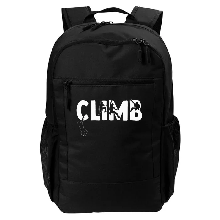 Vintage Climbing Bouldering Rock Climber Climbing Daily Commute Backpack