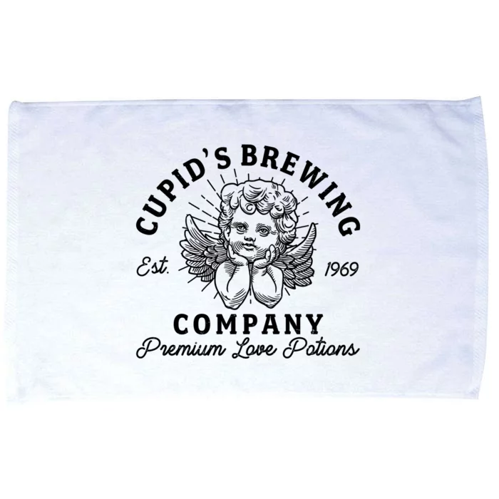 Vintage Cupid's Brewing Company Est 1969 Premium Love Potions Microfiber Hand Towel