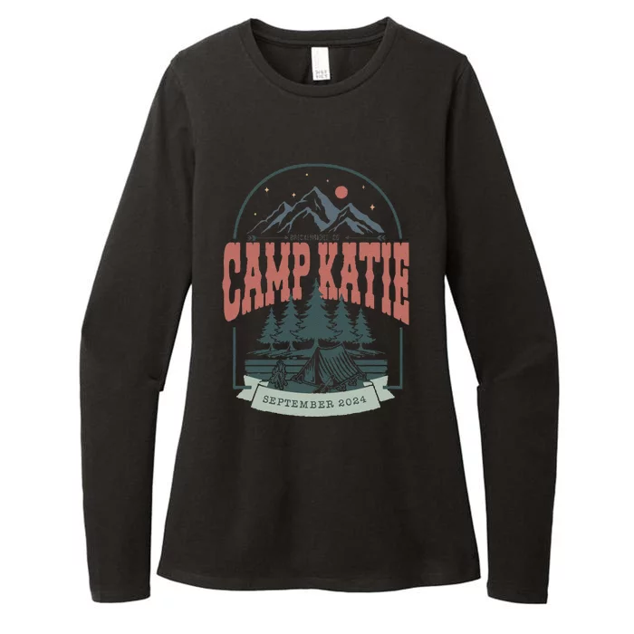 Vintage Camp Bachelorette Womens CVC Long Sleeve Shirt