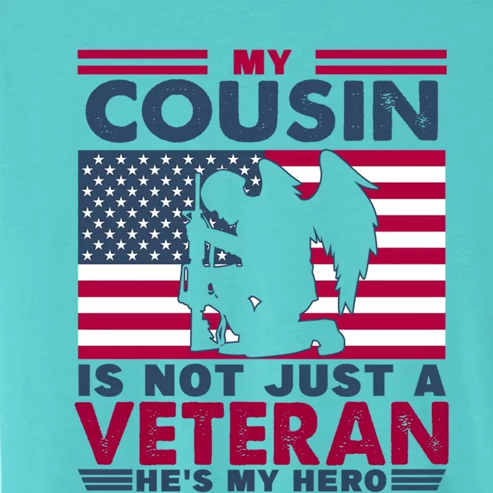 Veteran Cousin Brother Usa Flag 4th Of July Cool Gift ChromaSoft Performance T-Shirt