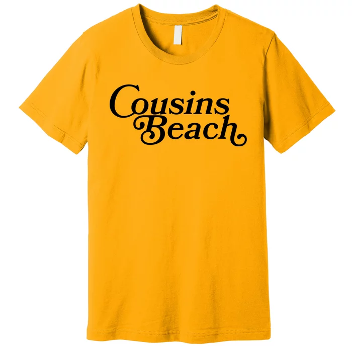 Vintage Cousins Beach Logo Premium T-Shirt