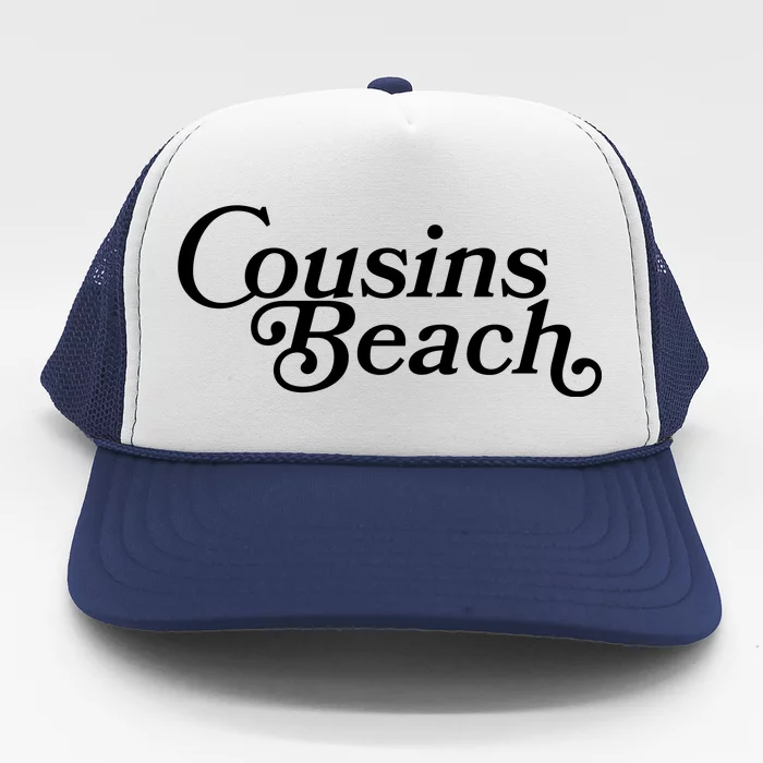 Vintage Cousins Beach Logo Trucker Hat