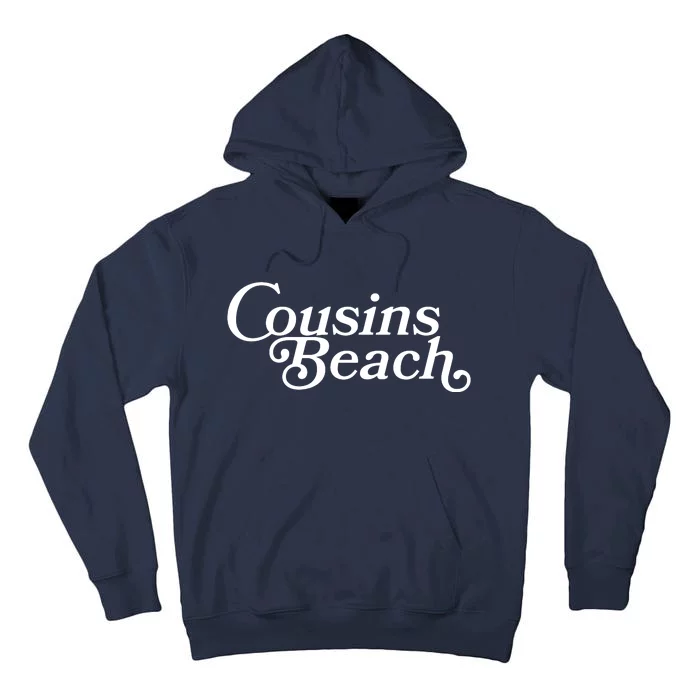 Vintage Cousins Beach Logo Tall Hoodie