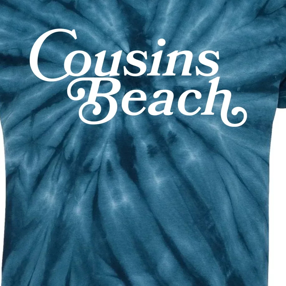 Vintage Cousins Beach Logo Kids Tie-Dye T-Shirt