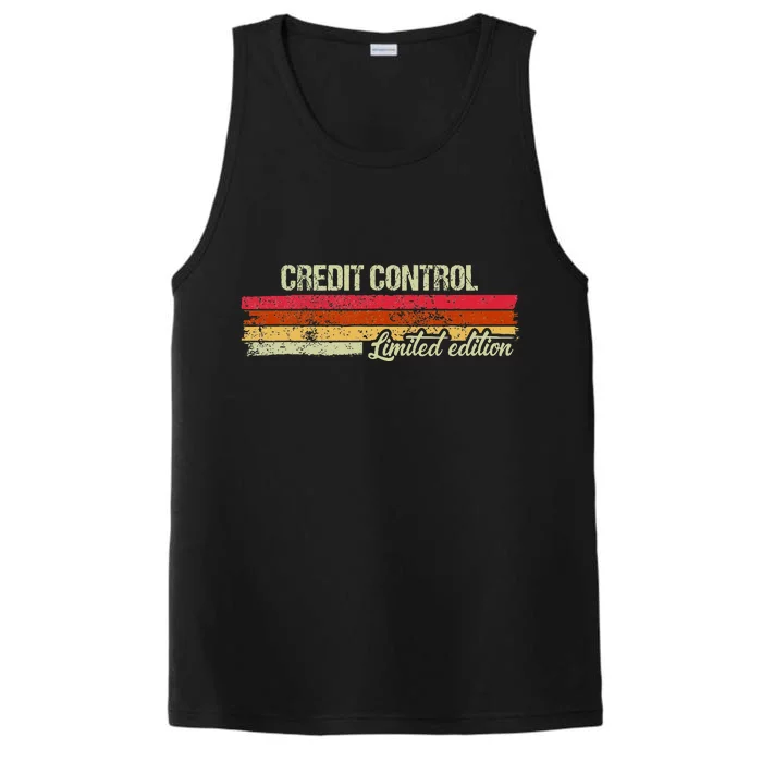 Vintage Credit Control Limited Edition Performance Tank