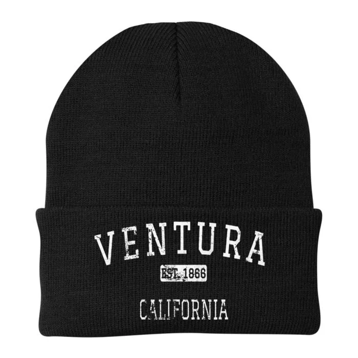 Ventura California Ca Vintage Knit Cap Winter Beanie