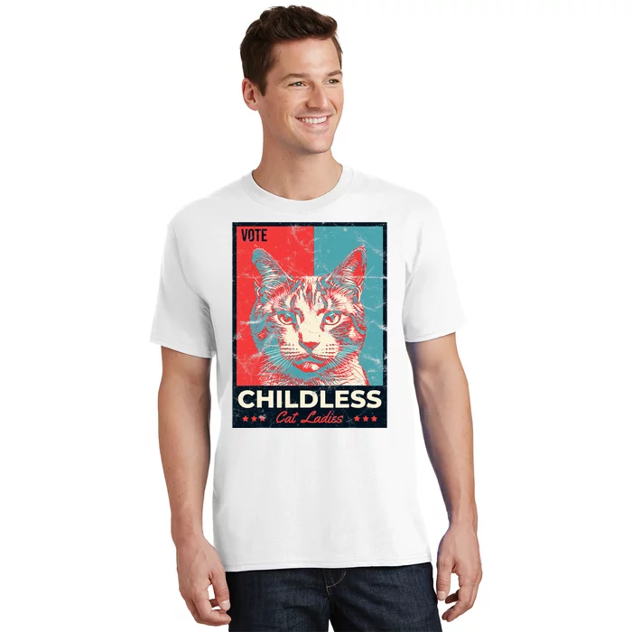 Vote Childless Cat Lady T-Shirt