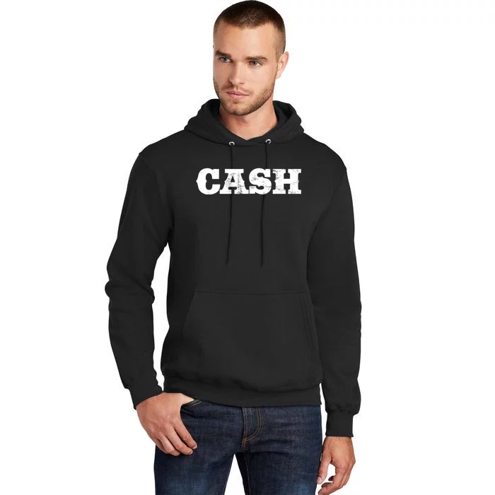 Vintage Cash Country Funny Music Lovers Outlaw Gift Tall Hoodie