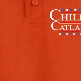 Vote Childless Catlady 2024 Dry Zone Grid Performance Polo