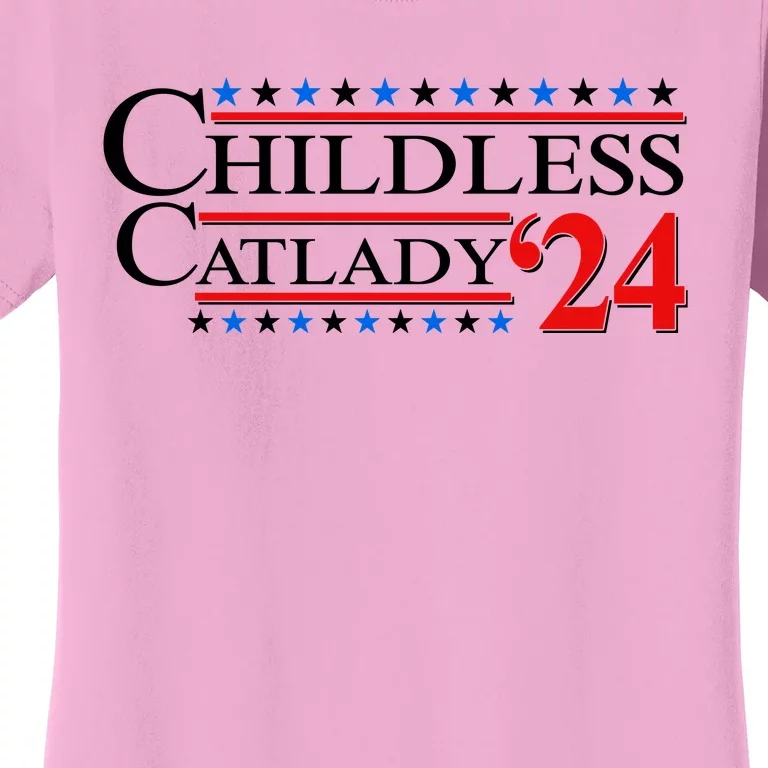 Vote Childless Catlady 2024 Women's T-Shirt