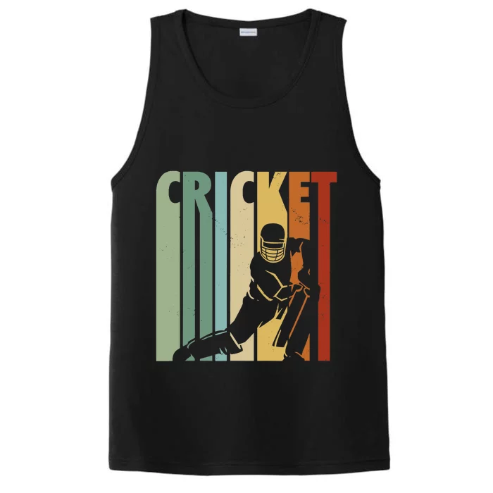 Vintage Cricket Cricket Player Performance Tank