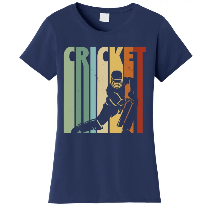 Vintage Cricket Cricket Player Women's T-Shirt