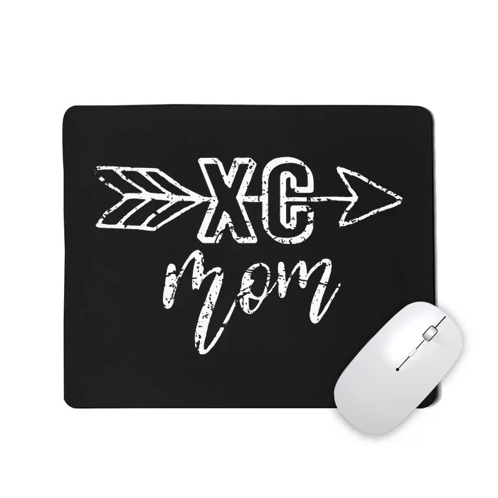 Vintage Cross Country Mom XC Mom Mousepad