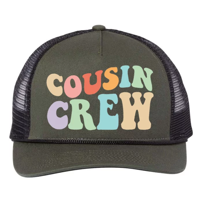 Vintage Cousin Crew Retro Rope Trucker Hat Cap