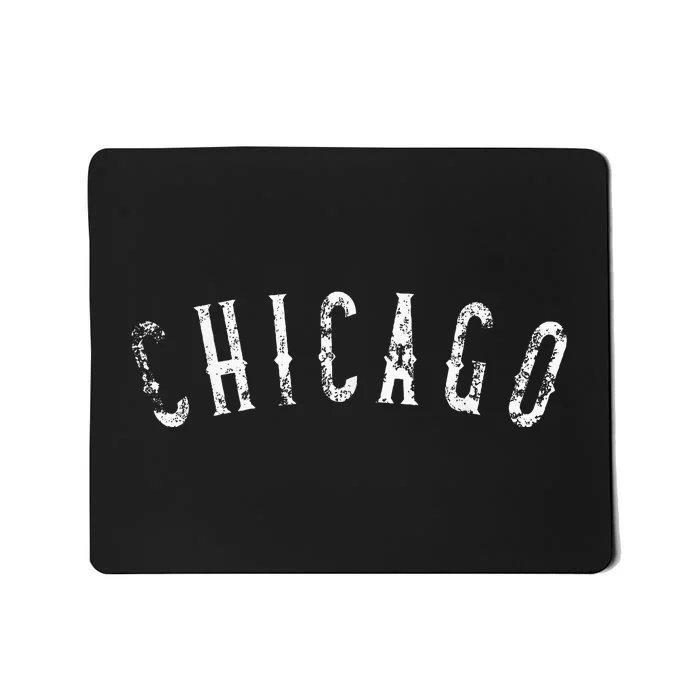 Vintage Chicago Distressed Mousepad