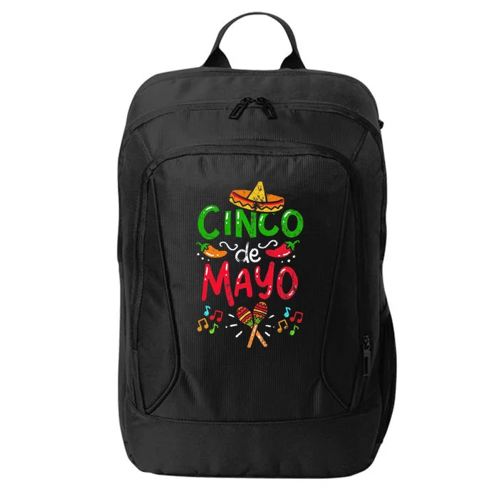 Vintage Cinco De Mayo Mexico City Backpack