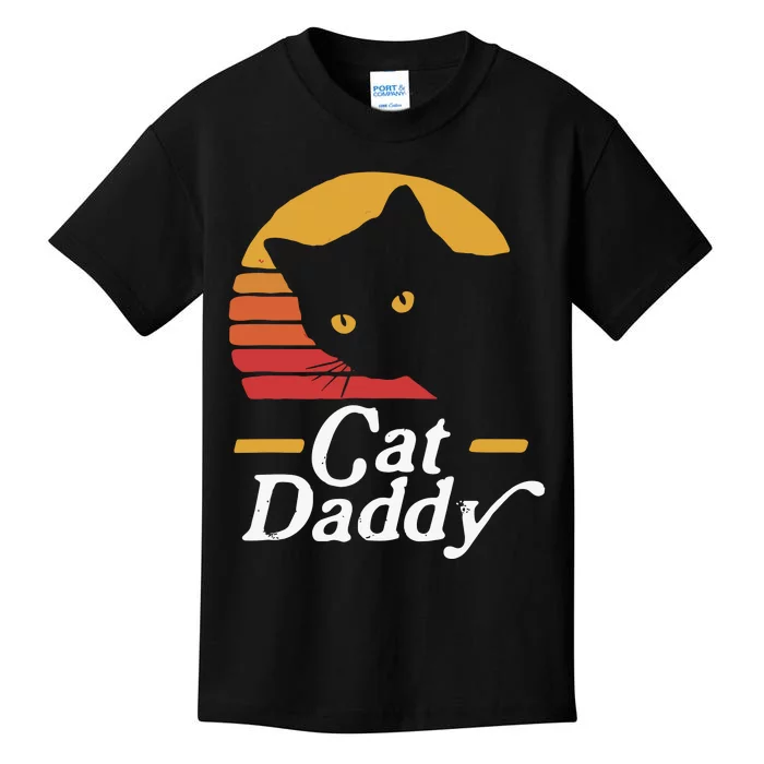 Vintage Cat Daddy Kids T-Shirt