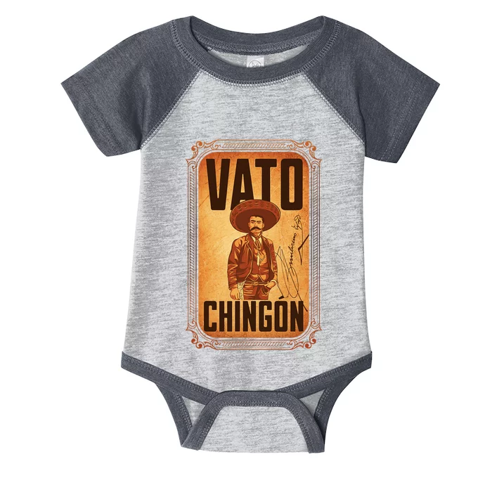 Vato ChingóN. Emiliano Zapata Portrait Infant Baby Jersey Bodysuit