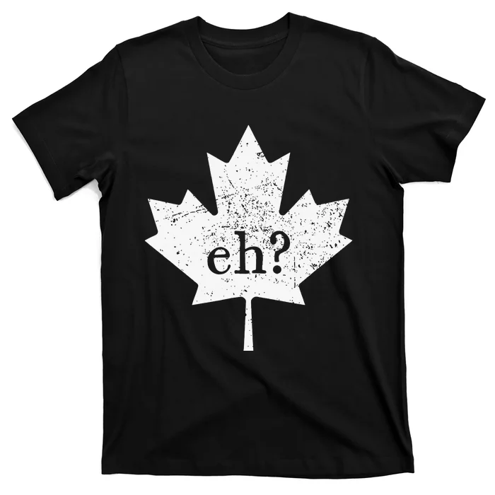 Vintage Canada Eh Maple Leaf Funny Canadian Roots T-Shirt