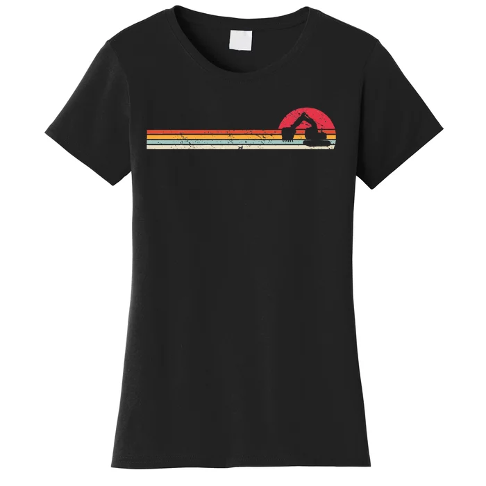 Vintage Construction Equipment Heavy Equipment Operator Women's T-Shirt